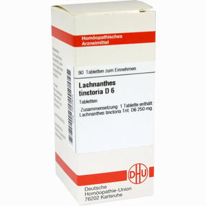 Lachnanthes Tinct D6 Tabletten 80 Stück - ab 10,45 €