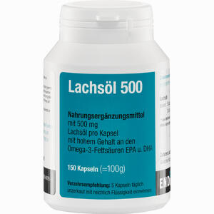 Lachsöl 500 Weichkapseln 150 Stück - ab 14,36 €