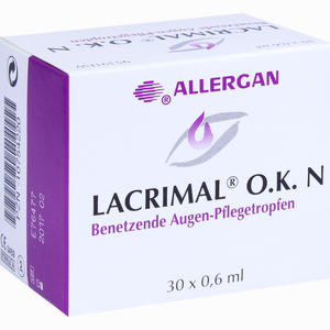 Lacrimal O.k. N Augentropfen  30 x 0.6 ml - ab 0,00 €