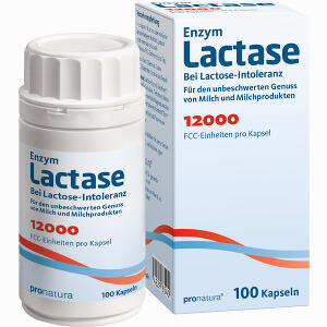 Lactase 12000 Fcc Kapseln  100 Stück - ab 16,11 &euro;