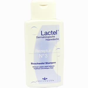 Lactel Nr. 3 Bioschwefel Shampoo gegen Stark Fettende Kopfhaut  200 ml - ab 11,99 €