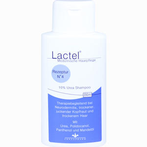 Lactel Nr. 4 10% Urea Shampoo gegen Trockene Juckende Kopfhaut  200 ml - ab 12,14 €