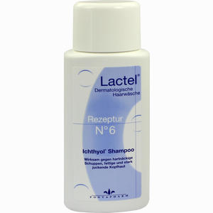 Lactel Rezeptur Nr.6 Ichthyol- Shampoo  100 ml Lactel Rezeptur Nr.6 Ichthyol- Shampoo  100 ml