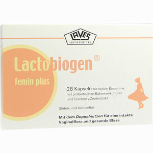 Lactobiogen Femin Plus Kapseln 28 Stück - ab 21,76 €