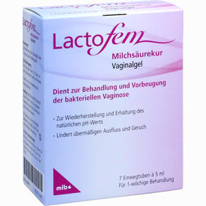 Lactofem Milchsäurekur Vaginalgel  7 x 5 ml - ab 10,44 €