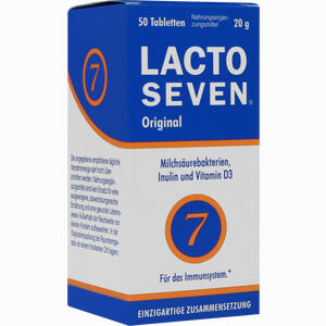 Lactoseven Tabletten 50 Stück - ab 6,56 €
