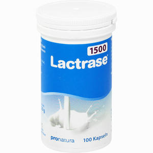 Lactrase 1500fcc Kapseln  100 Stück - ab 4,42 €