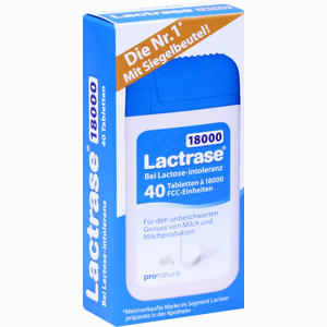 Lactrase 18000 Fcc Tabletten im Spender  40 Stück - ab 9,85 €
