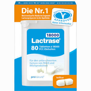 Lactrase 18000 Fcc Tabletten im Spender Doppelpack  2 x 40 Stück - ab 15,06 &euro;