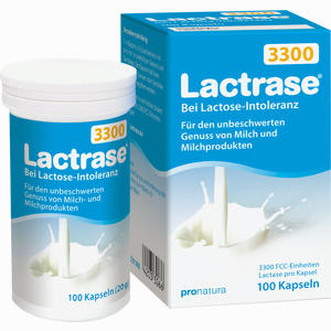 Lactrase 3300 Fcc Kapseln  100 Stück - ab 7,59 €