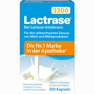 Lactrase 3300 Fcc Kapseln  300 Stück - ab 14,47 &euro;