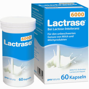 Lactrase 6000 Kapseln 60 Stück Lactrase 6000 Kapseln 60 Stück