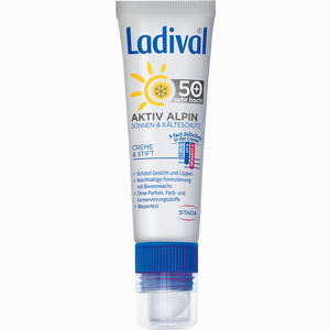 Ladival 2- In- 1 Aktiv Alpin Sonnen- & Kälteschutz 50+ Kombipackung  1 Packung - ab 0,00 &euro;