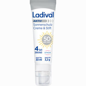 Ladival Aktiv Sonnenschutz Creme & Stift Lsf50+  30 ml - ab 7,98 €