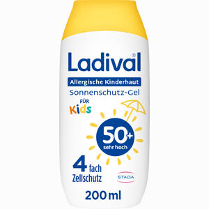 Ladival Allergische Kinderhaut Gel Lsf50+  200 ml - ab 14,45 €