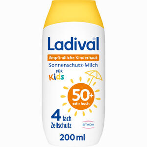 Ladival Empfindliche Kinderhaut Milch Lsf50+  200 ml - ab 13,45 €