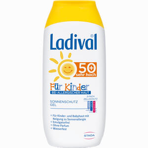 Ladival für Kinder bei Allergischer Haut Lsf 50+ Gel 200 ml - ab 23,99 &euro;