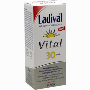 Ladival Vital Anti Aging Creme Lsf 30  75 ml