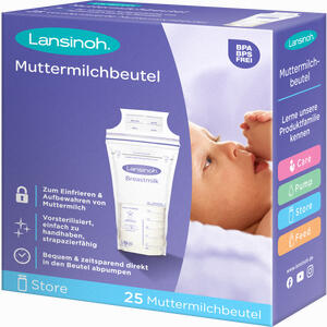 Lansinoh Muttermilchbeutel 25 Stück - ab 5,69 €