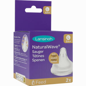 Lansinoh Naturalwave Sauger L 2 Stück - ab 4,67 €