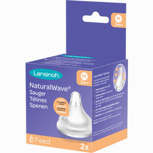 Lansinoh Naturalwave Sauger M 2 Stück - ab 4,79 €