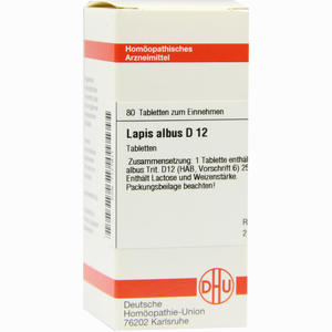 Lapis Albus D12 Tabletten 80 Stück - ab 9,08 €