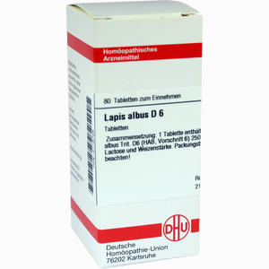 Lapis Albus D6 Tabletten 80 Stück - ab 9,08 €