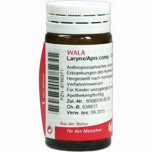 Larynx/apis Comp Globuli 20 g - ab 7,62 €