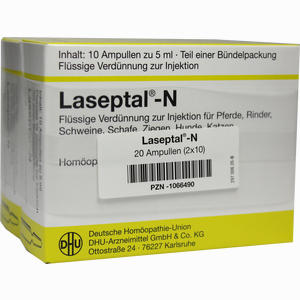 Laseptal- N Vet. Injektionslösung 2 x 10 x 5 ml - ab 26,20 €