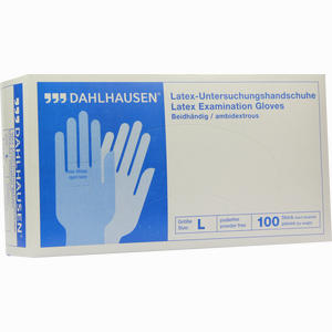Latex- Handschuhe Ungepudert Gr.l  100 Stück - ab 6,49 €
