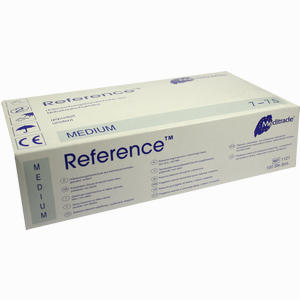 Latex- Untersuchungshandschuhe Reference Unsteril Gr. M, Gepudert - Aql 1,5  100 Stück - ab 11,24 €