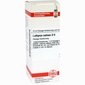 Lathyrus Sativ D6 Dilution 20 ml - ab 11,56 €