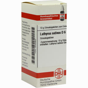 Lathyrus Sativus D6 Globuli 10 g - ab 7,66 €