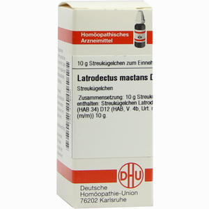 Latrodect Mac D12 Globuli 10 g - ab 7,89 €