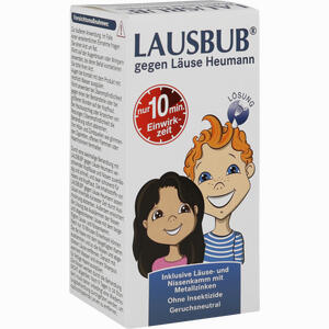 Lausbub gegen Läuse Heumann Lösung  100 ml Lausbub gegen Läuse Heumann Lösung  100 ml
