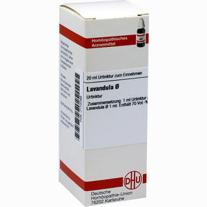 Lavandula Urtinktur Dilution 20 ml - ab 10,98 €