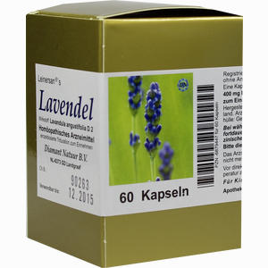 Lavendel Kapseln 60 Stück - ab 12,67 €