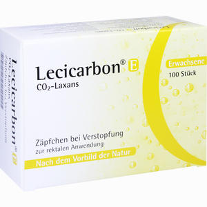 Abbildung von Lecicarbon E Co2- Laxans Zäpfchen 100 Stück Abbildung von Lecicarbon E Co2- Laxans Zäpfchen 100 Stück