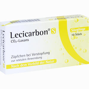 Lecicarbon S Co2- Laxans Zäpfchen 10 Stück - ab 5,25 €