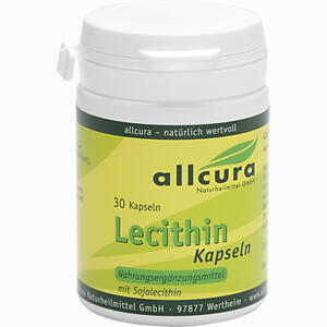 Lecithin 500mg Kapseln 30 Stück - ab 4,80 €