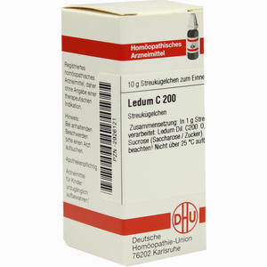 Ledum C200 Globuli 10 g - ab 12,33 €