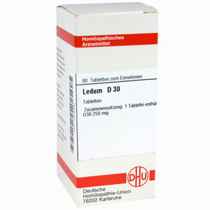 Ledum D30 Tabletten 80 Stück - ab 8,82 €