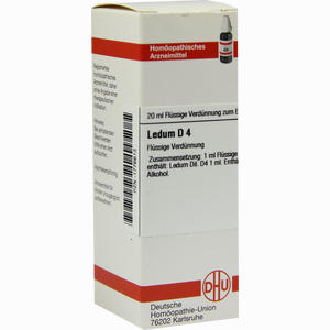 Ledum D4 Dilution DHU-Arzneimittel GmbH & Co. KG 20 ml - ab 8,74 &euro;