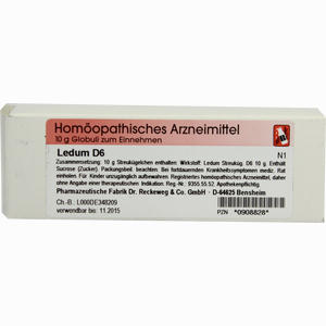 Ledum D6 Globuli Dr.RECKEWEG & Co. GmbH 10 g - ab 6,15 &euro;