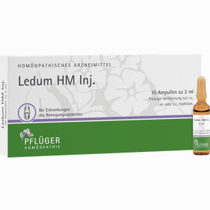 Ledum Hm Inj. Ampullen 10 Stück - ab 12,43 €