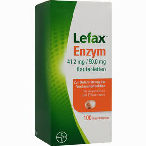 Lefax Enzym Kautabletten 100 Stück - ab 31,49 €