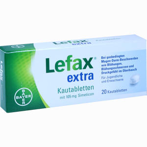 Abbildung von Lefax Extra Kautabletten 20 Stück Abbildung von Lefax Extra Kautabletten 20 Stück