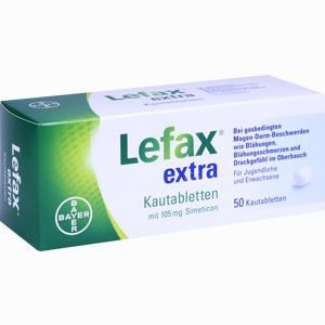 Lefax Extra Kautabletten 50 Stück - ab 9,52 €
