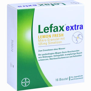 Lefax Extra Lemon Fresh Granulat 16 Stück - ab 5,35 €