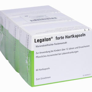 Legalon Forte Kapseln EurimPharm Arzneimittel GmbH 180 Stück - ab 58,81 &euro;